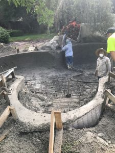 Longwood Pool Construction