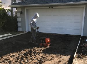 concrete driveway port orange 3