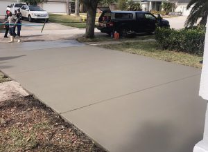 concrete driveway port orange 5