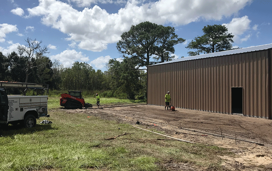 preparing for new concrete