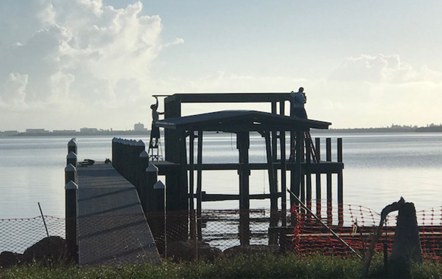 Boat Dock Merritt Island