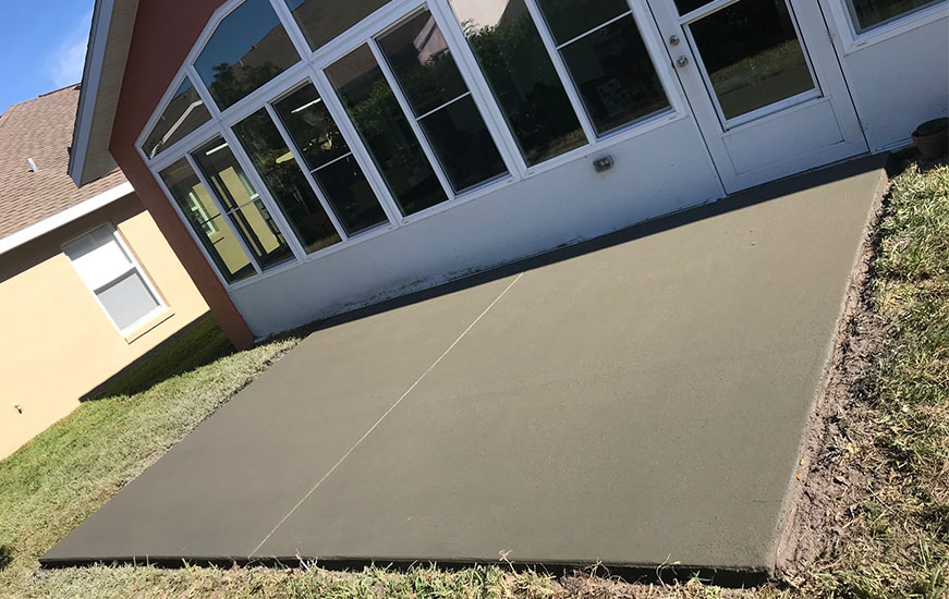 Concrete Patio