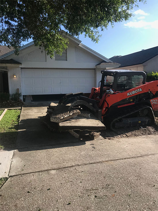 Concrete Driveway Lake Mary