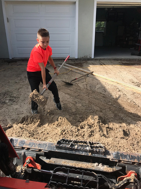 Concrete Driveway New Smyrna