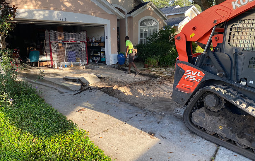 Concrete Driveway