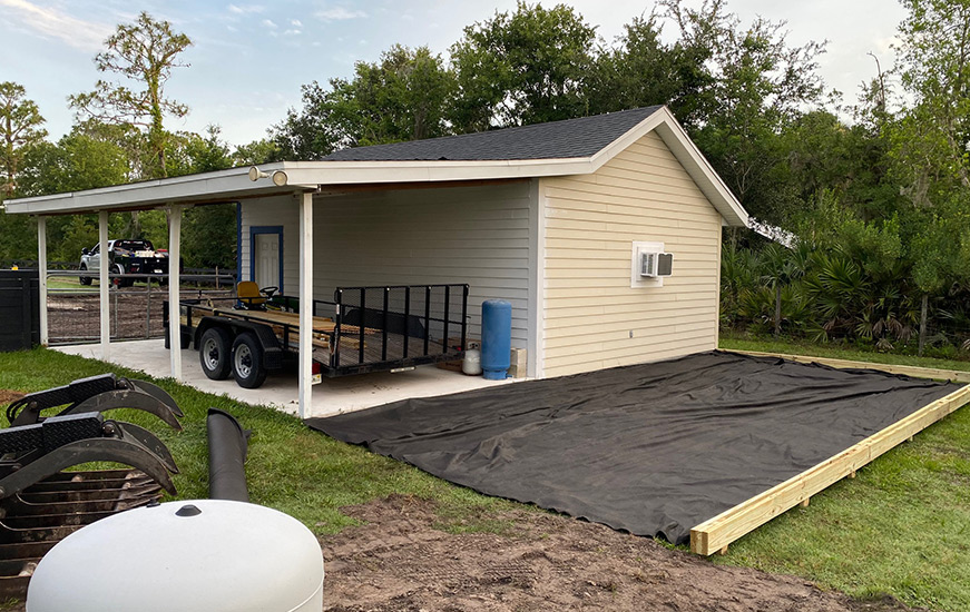 RV and Hauler Parking Area