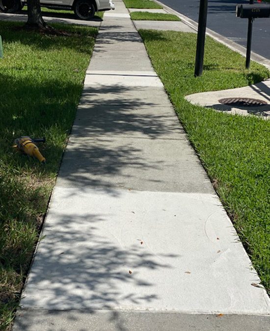 Concrete Sidewalk Repair