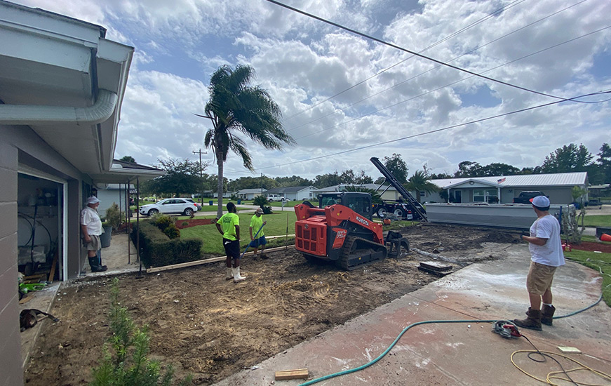 Full Concrete Driveway Replacement