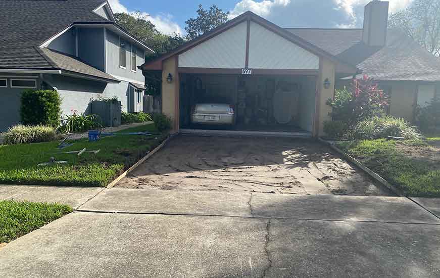 Concrete Driveway Replacement