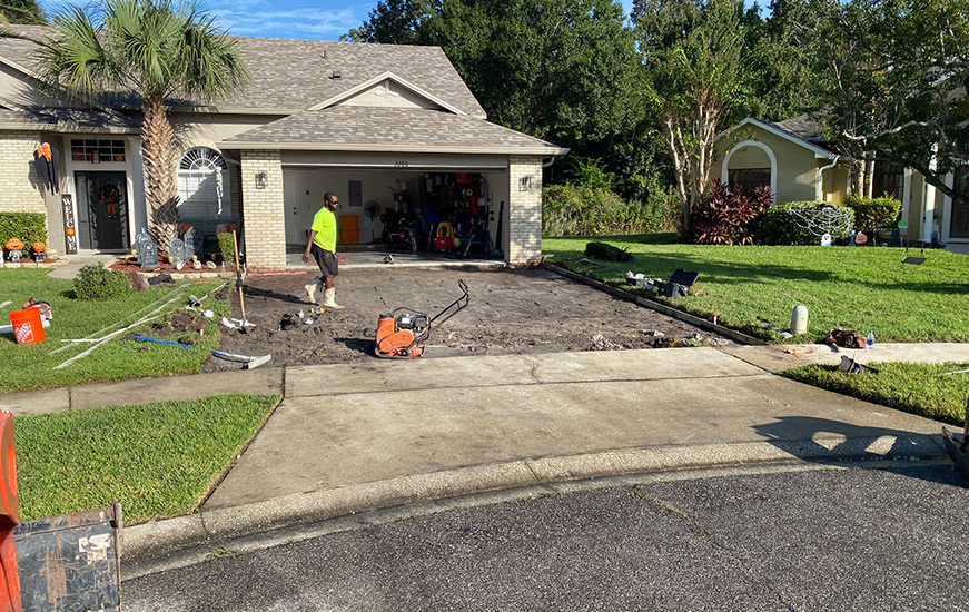 Oviedo Driveway Replacement