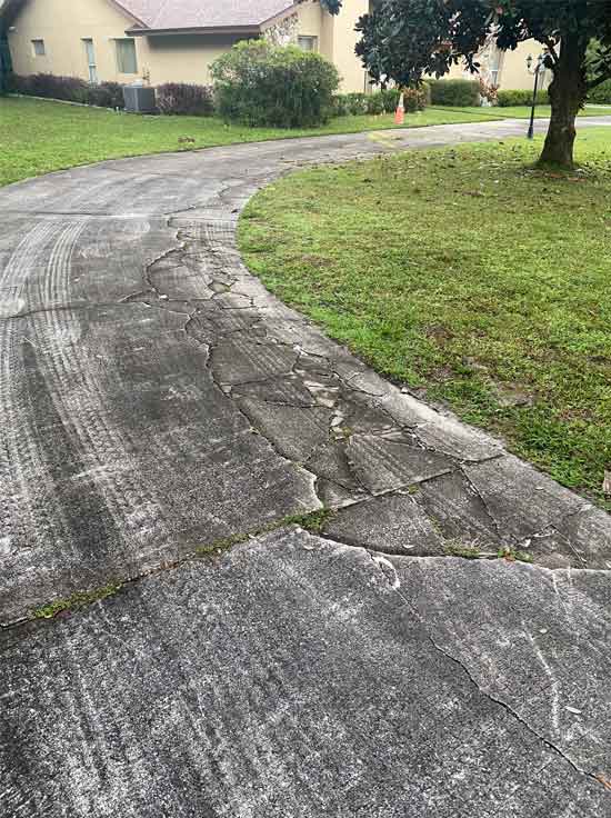 Winter Springs Concrete Driveway