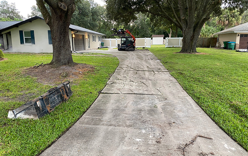 Winter Springs Driveway Replacement