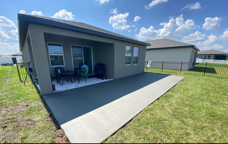 Concrete Patio