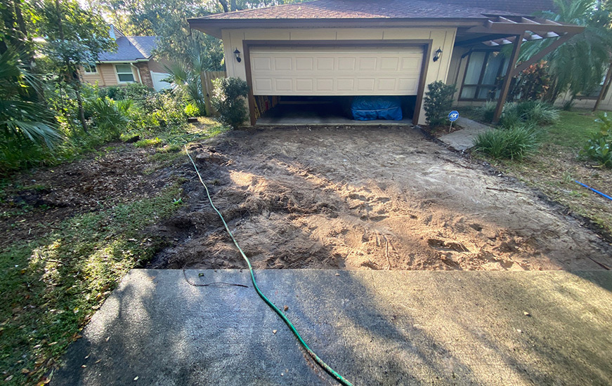 Winter Springs Driveway Replacement