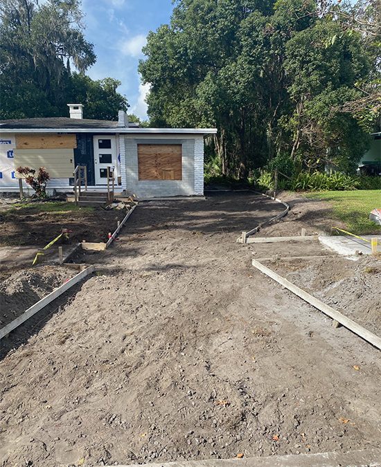 Orlando New Concrete Driveway