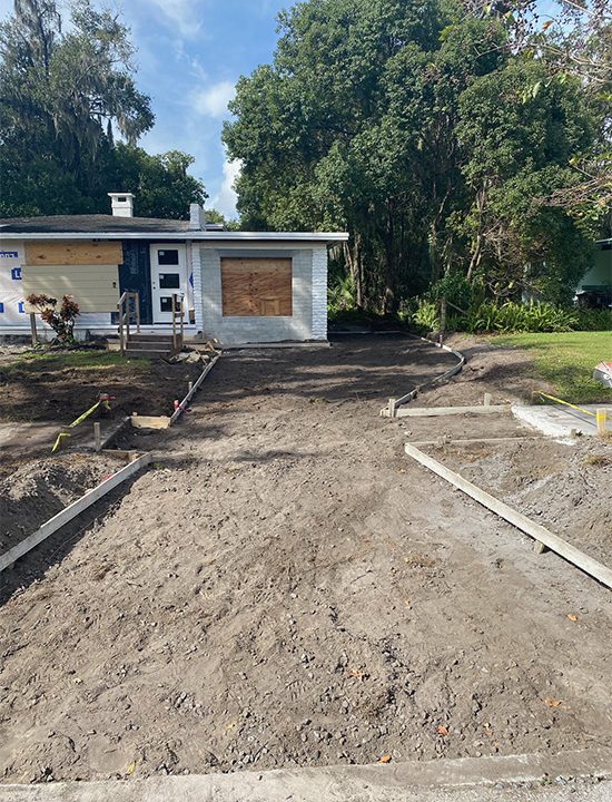 Orlando New Concrete Driveway