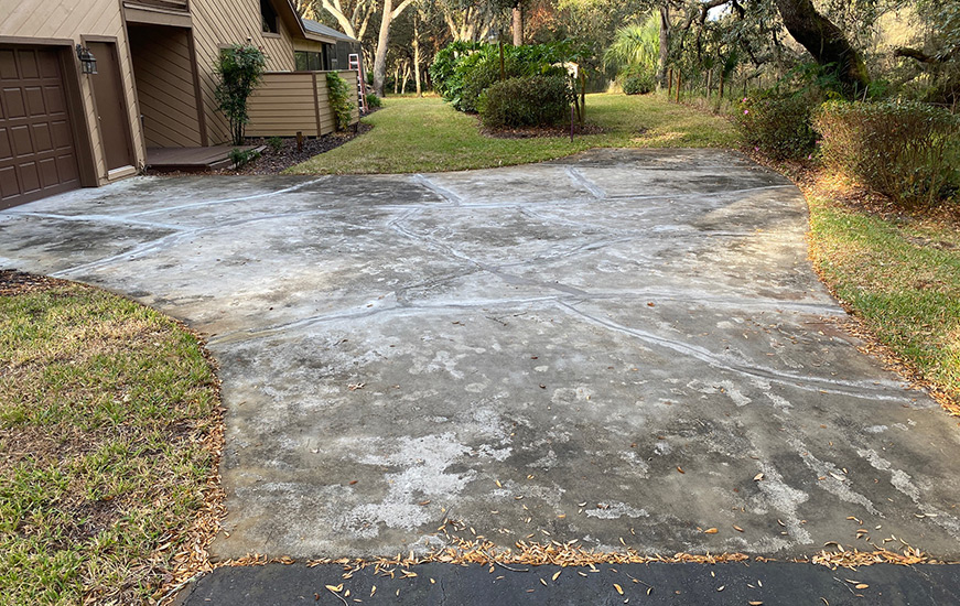 Concrete Driveway Lake Mary