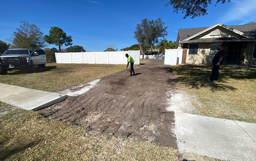 Oviedo Concrete Driveway