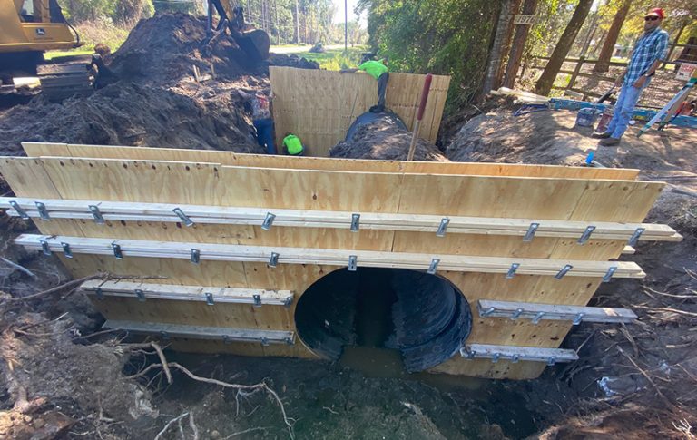 Mims, FL – Culvert, End Walls, Driveway - Chobee Outfitters