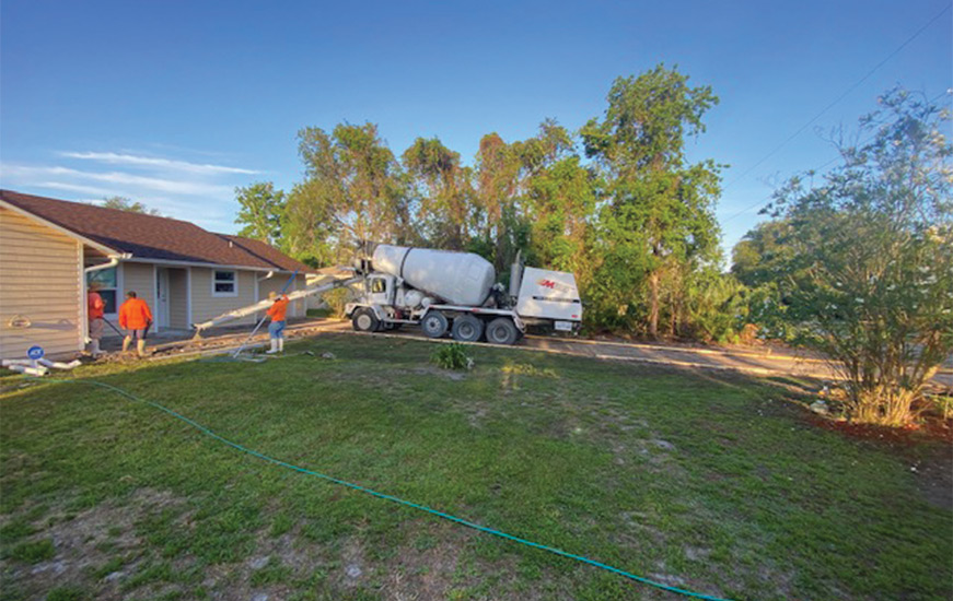 Chuluota Concrete Driveway