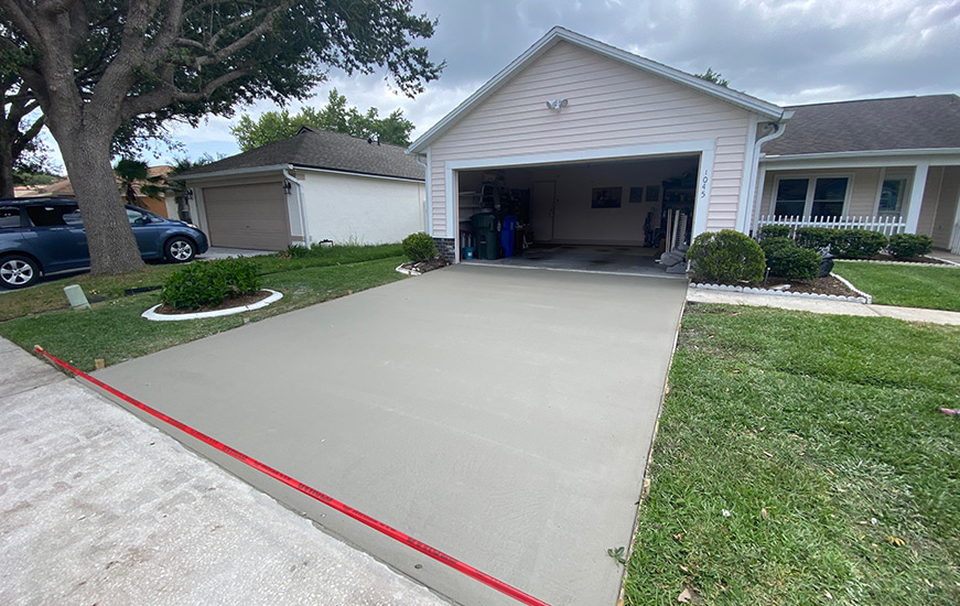 Concrete Driveway Replacement in 4 Hours